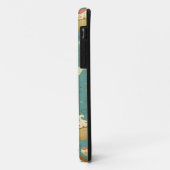 カップケーキおよびキャンデーが付いているパターン Case-Mate iPhoneケース (裏面/左)