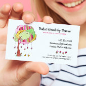 カップケーキお洒落ベーカリー 名刺