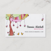 カップケーキお洒落ベーカリー 名刺 (正面)