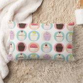 カップケーキかわいこちゃん型枕 ランバークッション (ブランケット)