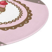 カップケーキが付いているバースデー・カード カッティングボード (角)