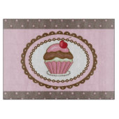 カップケーキが付いているバースデー・カード カッティングボード (正面)