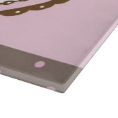 カップケーキが付いているバースデー・カード カッティングボード (角)