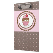 カップケーキが付いているバースデー・カード クリップボード (左)