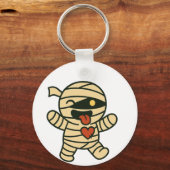 カップケーキこうもり&ミームハートキーチェーン キーホルダー (裏面)