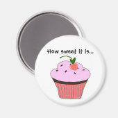 カップケーキことわざ マグネット (正面/裏面)