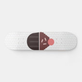 カップケーキつや消し名振りかけるスケートボード スケートボード (横)