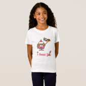 カップケーキであなたを甘やかす Tシャツ (正面フル)