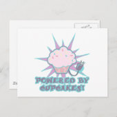 カップケーキで動く ポストカード (正面/裏面)