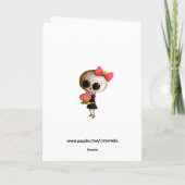 カップケーキとの少し失敗の死 カード (裏面)