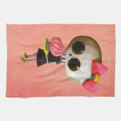 カップケーキとの少し失敗の死 キッチンタオル (横)