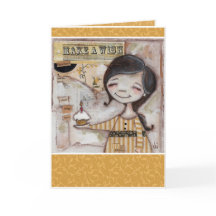 カップケーキとウィッシュ – unBirthday Card