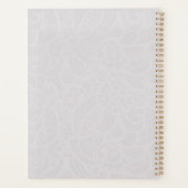 カップケーキとフルーツの水彩模様 プランナー手帳 (裏面)