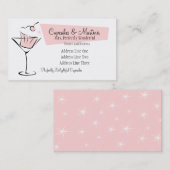 カップケーキとマルティニス 名刺 (正面/裏面)