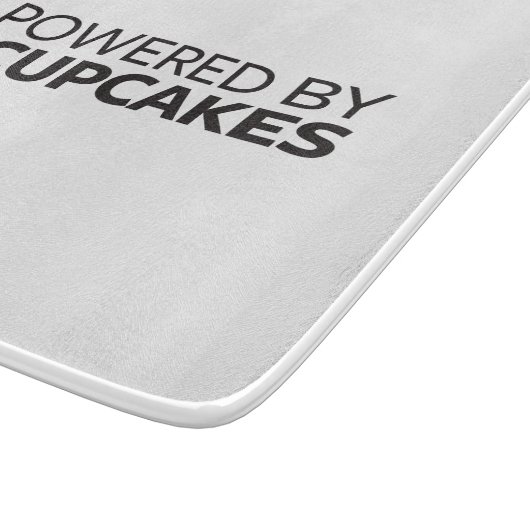 カップケーキによって動力を与えられる カッティングボード (角)