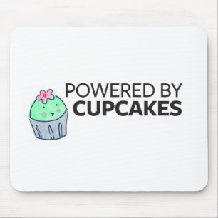 カップケーキによって動力を与えられる マウスパッド