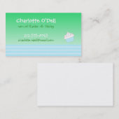 カップケーキのお母さんカード コーリングカード (正面/裏面)