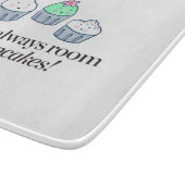 カップケーキのための部屋が常にあります カッティングボード (角)