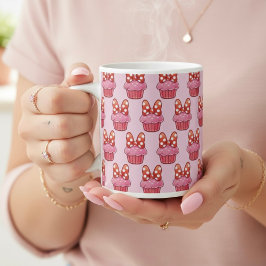 カップケーキのジャイアントコーヒーマグ ジャンボコーヒーマグカップ