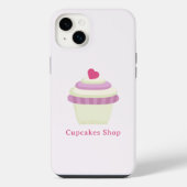 カップケーキのスマホケース iPhoneケース (裏面)