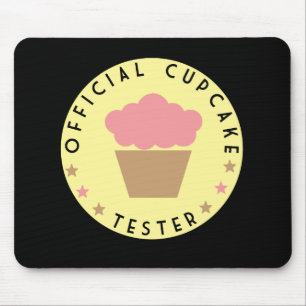 カップケーキのテスター マウスパッド