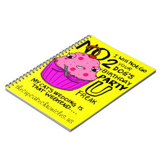 カップケーキのノート ノートブック