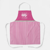 カップケーキのパン屋さんのかわいい エプロン (正面)