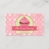 カップケーキのパン屋 名刺 (正面)