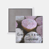 カップケーキのフレーズ マグネット (正面/裏面)