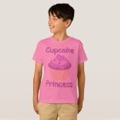 カップケーキのプリンセス Tシャツ (正面フル)