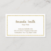 カップケーキのベーカリーのペーストリー作りの職人の甘いピンクのストライプ 名刺 (裏面)