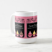 カップケーキのベーカリービジネスマグ コーヒーマグカップ (正面左)