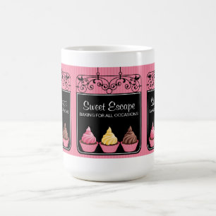 カップケーキのベーカリービジネスマグ コーヒーマグカップ