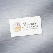 カップケーキのベーカリー マグネット名刺 (インサイチュ)