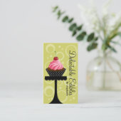 カップケーキのベーカリー 名刺 (スタンド正面)