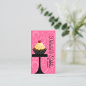 カップケーキのベーカリー 名刺 (スタンド正面)