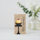 カップケーキのベーカリー 名刺 (スタンド正面)