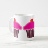 カップケーキのマグ コーヒーマグカップ (正面左)