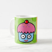 カップケーキのマグ コーヒーマグカップ (正面左)