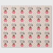 カップケーキのラッピング紙 ラッピングペーパー (フラット)