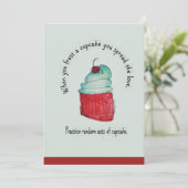 カップケーキのランダムな行為 (スタンド正面)