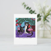 カップケーキの友だち葉書 ポストカード (スタンド正面)