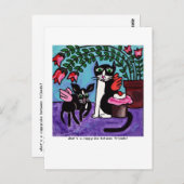 カップケーキの友だち葉書 ポストカード (正面/裏面)