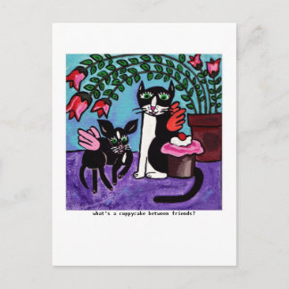 カップケーキの友だち葉書 ポストカード