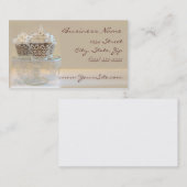 カップケーキの名刺の平原 名刺 (正面/裏面)