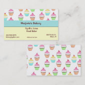 カップケーキの名刺 名刺 (正面/裏面)