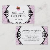 カップケーキの名刺 名刺 (正面/裏面)