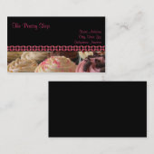 カップケーキの名刺 名刺 (正面/裏面)