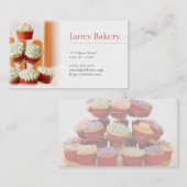カップケーキの名刺 名刺 (正面/裏面)