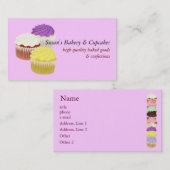 カップケーキの名刺 名刺 (正面/裏面)